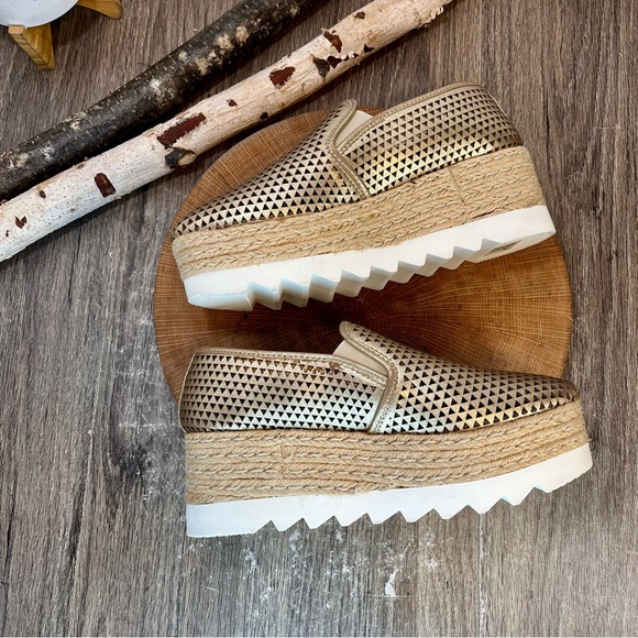*Steve Madden Espadrille Koreen-P Platform Sneakers Size 8 - Picture 4 of 15